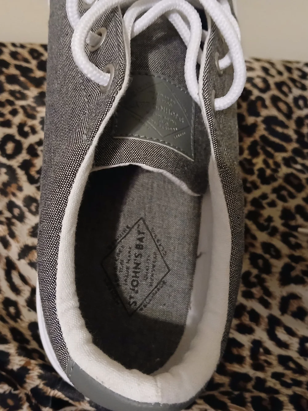 St. Johns Bay casual gray